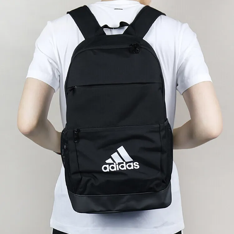 Adidas Polyester Backpacks Regular Unisex Black-3