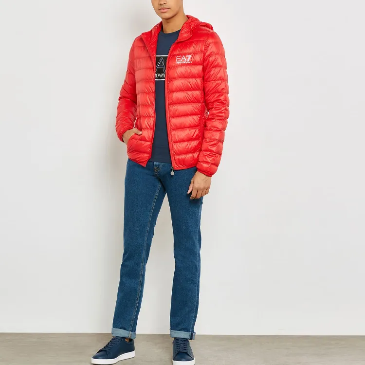 EMPORIO ARMANI Padded Logo Jacket-2