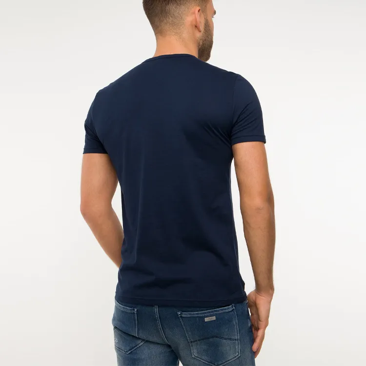 EMPORIO ARMANI Two pack Of Regular fit Pure Cotton Underwear T shirts-4