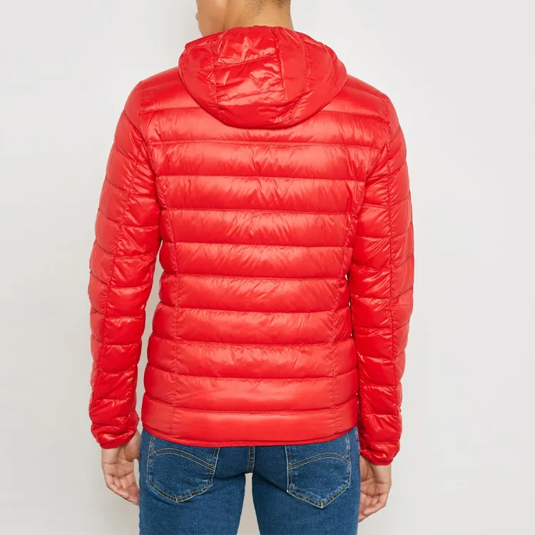 EMPORIO ARMANI Padded Logo Jacket-4