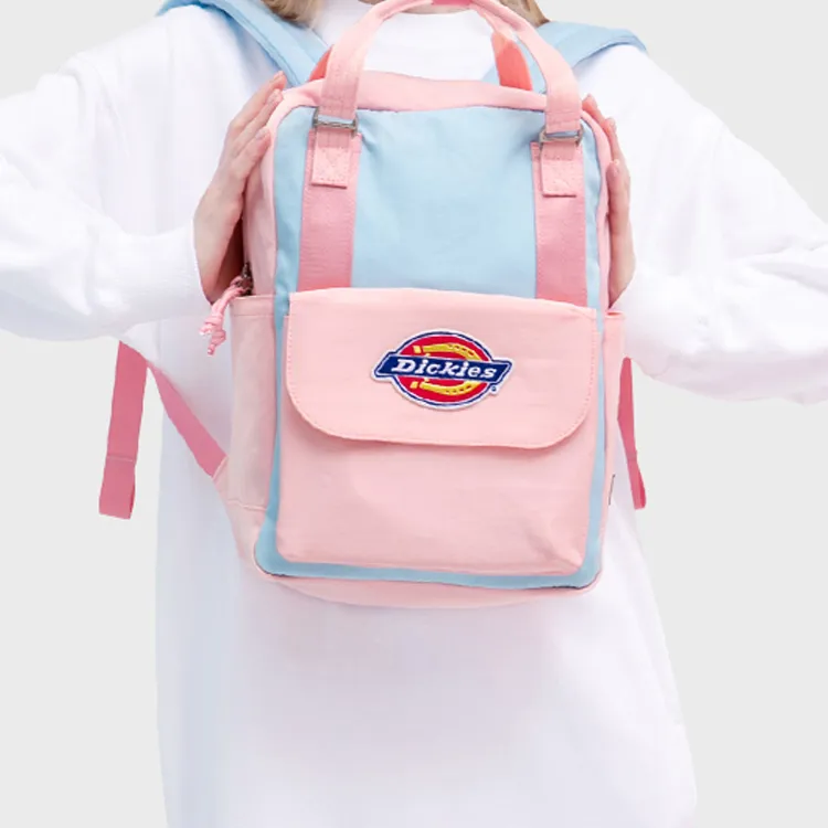 Dickies Polyester Backpack Regular Women's Cherry Blossom Pink-4