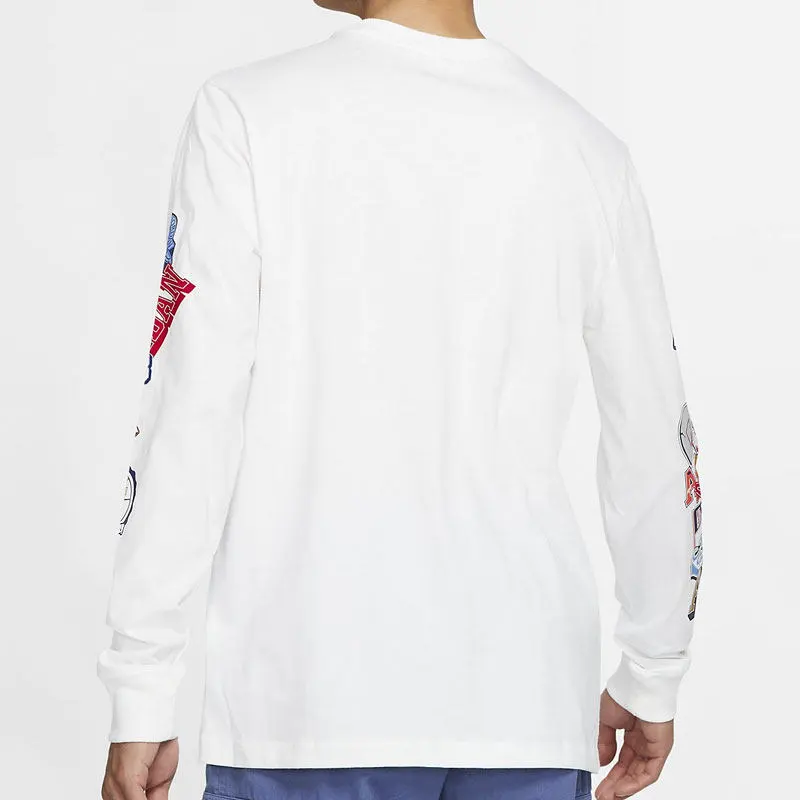 JORDAN T Shirts Men White-3