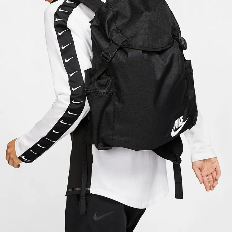 Nike Heritage Polyester Backpack Regular Unisex Black-3