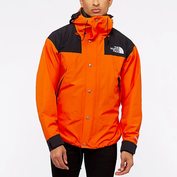 THE NORTH FACE 1990 Collection Waterproof And Windproof Windbreaker Jacket Men's Persian Orange-1