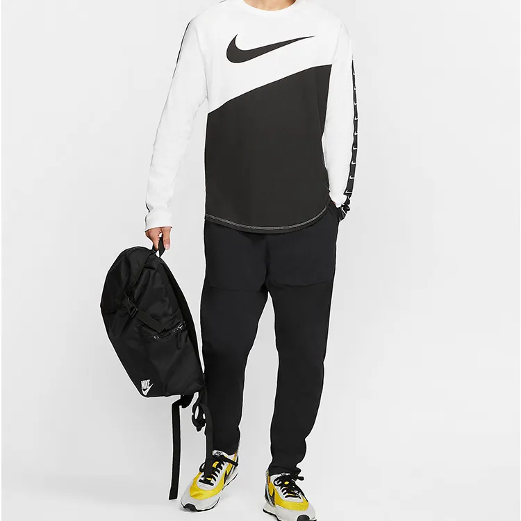 Nike Heritage Polyester Backpack Regular Unisex Black-4