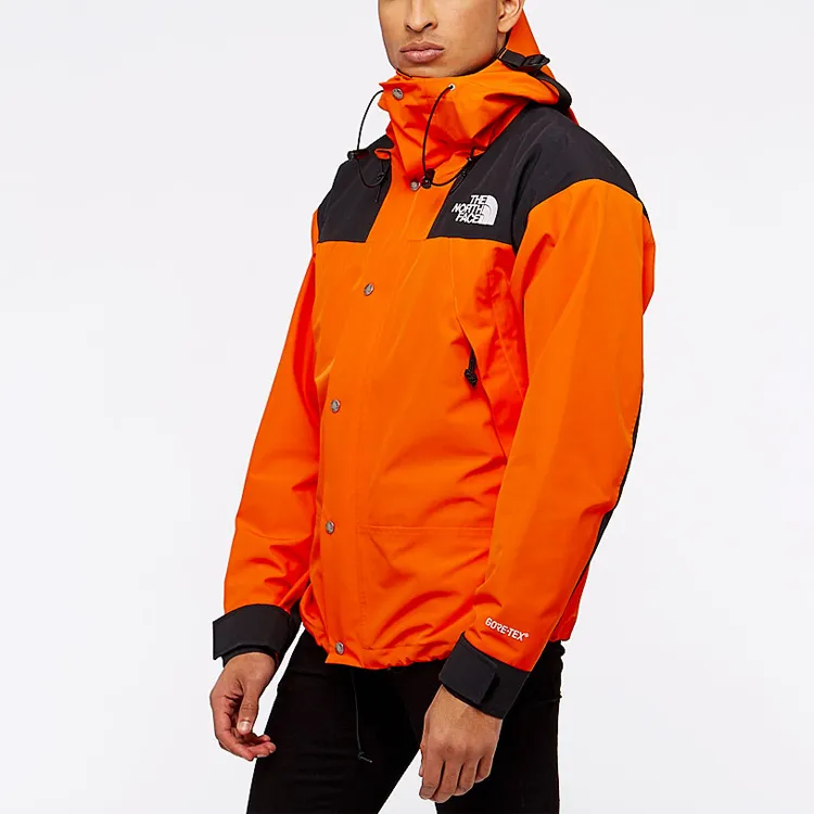 THE NORTH FACE 1990 Collection Waterproof And Windproof Windbreaker Jacket Men's Persian Orange-3