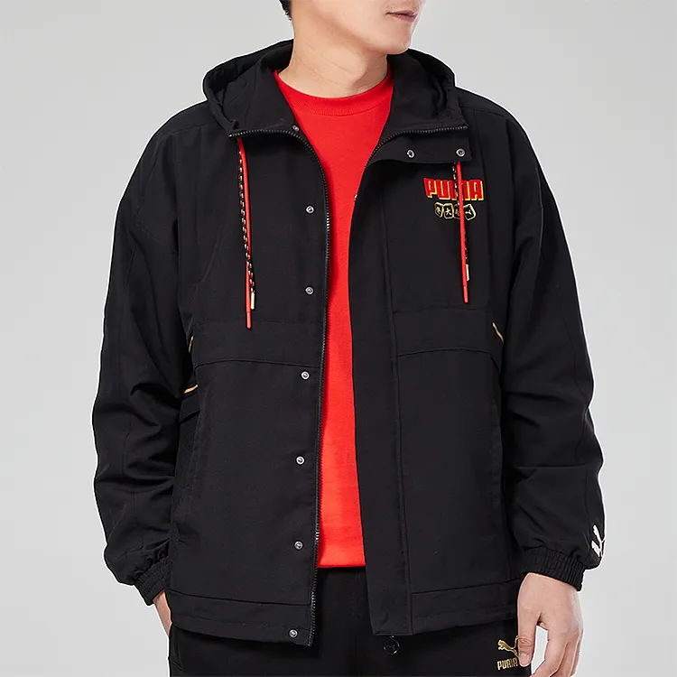 PUMA Jackets Men Black-3