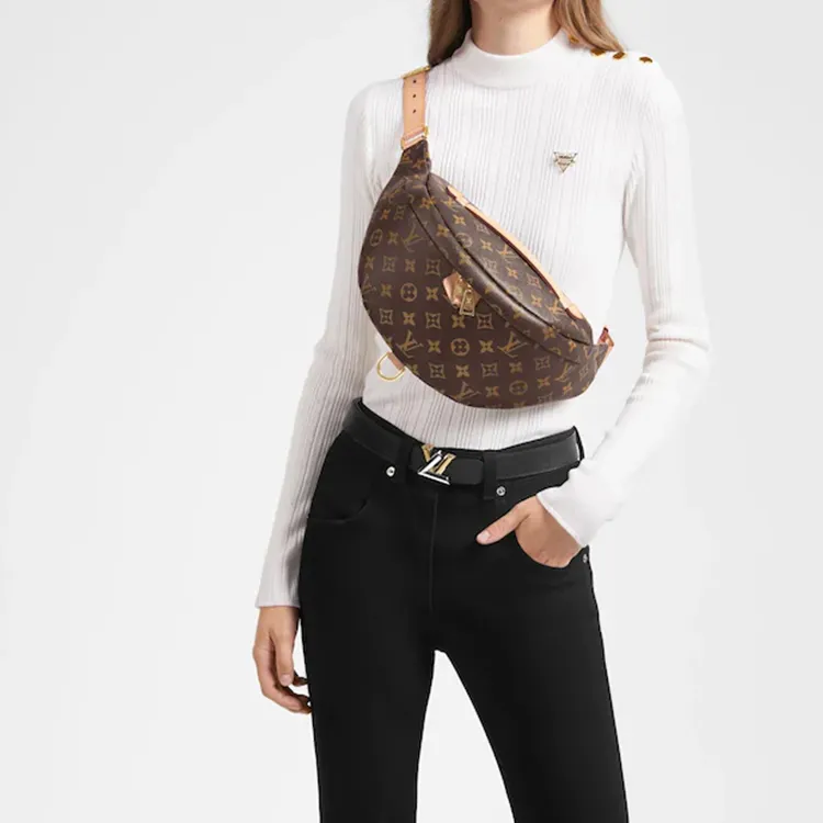 LOUIS VUITTON Bumbag Monogram Brown-7