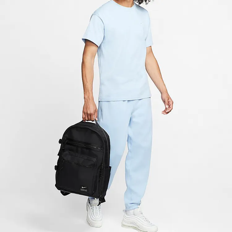 Nike Fabric Backpack Regular Men's Black-4