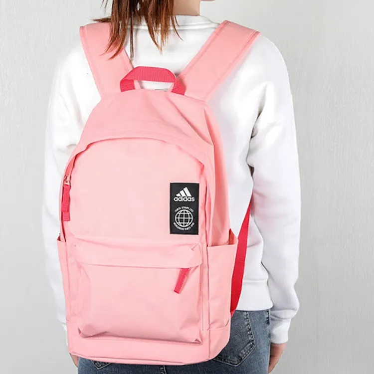 Adidas Polyester Backpack Regular Unisex Pink-4
