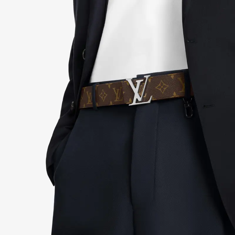 LOUIS VUITTON Belt Lv Initiales Reversible 1.5 Width Monogram-3