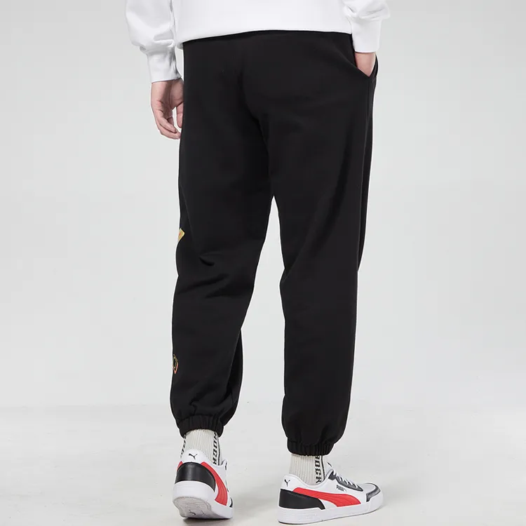 PUMA Knitted Sweatpants Men Black-4