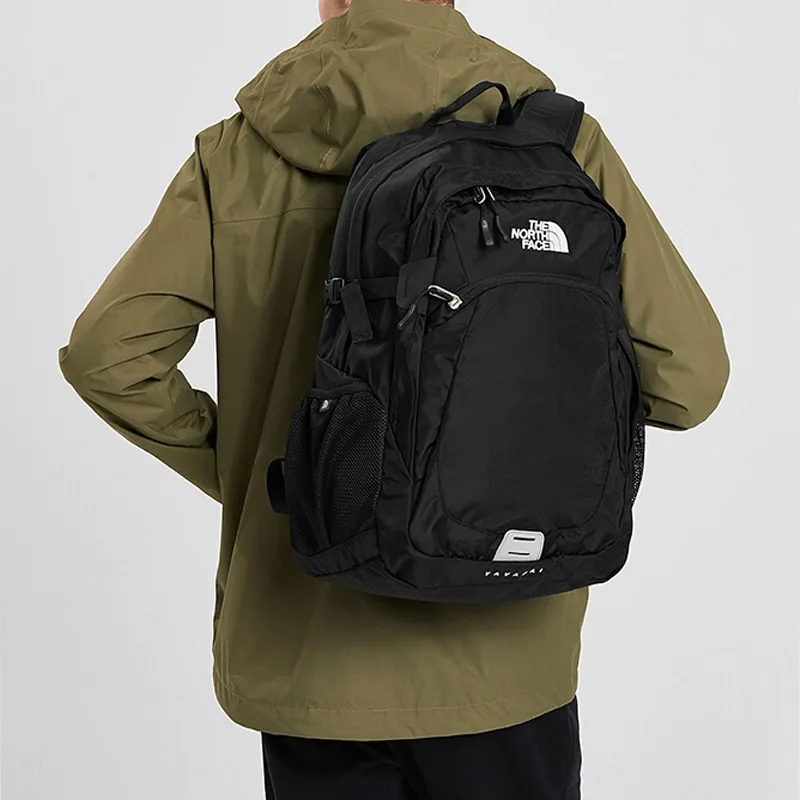 THE NORTH FACE Polyester Backpack Regular Unisex Black-2