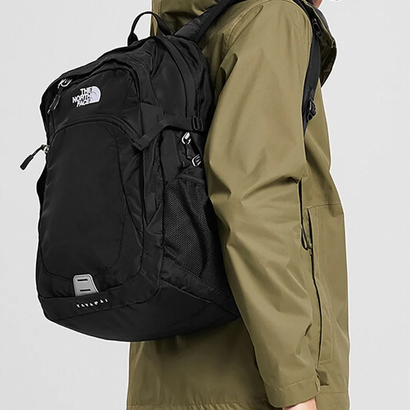 THE NORTH FACE Polyester Backpack Regular Unisex Black-1