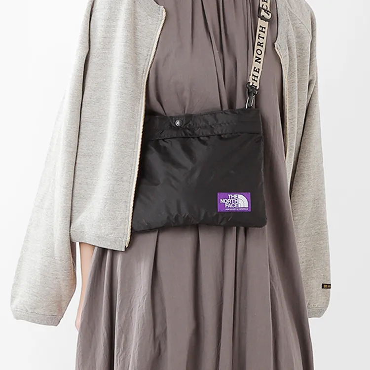 THE NORTH FACE PURPLE LABEL Nylon Shoulder Bag Regular Unisex Black-3
