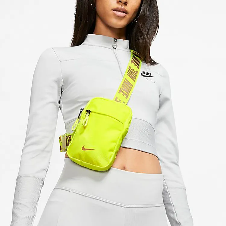 Nike Polyamide With Polyester Fanny Pack, Sling Bag, Crossbody Bag Regular Unisex Lemon-5