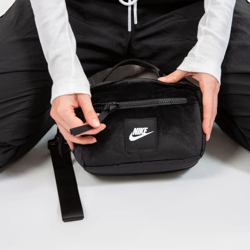 Nike Polyamide Shoulder Bag Crossbody Bag Handbag Regular Unisex Black-3