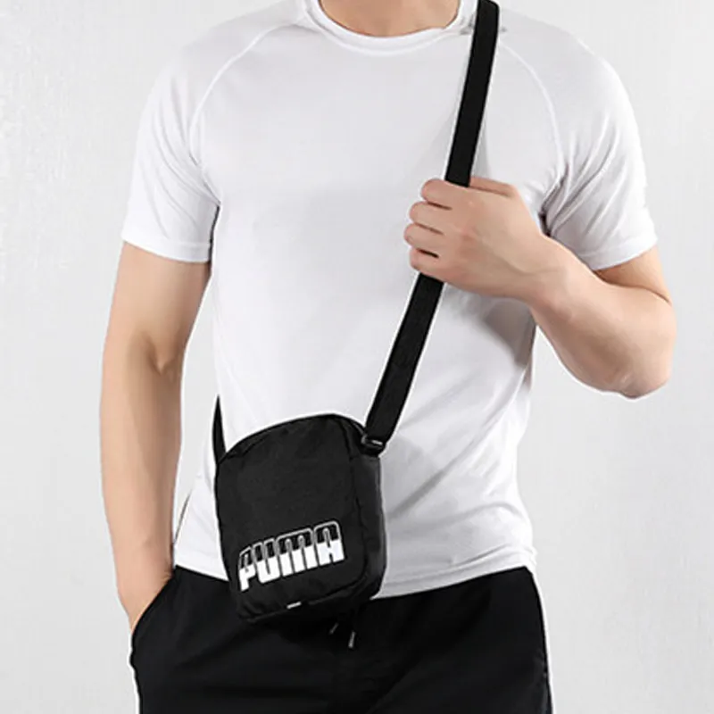PUMA Polyester Portable Crossbody Bag Shoulder Bag Unisex Black-4