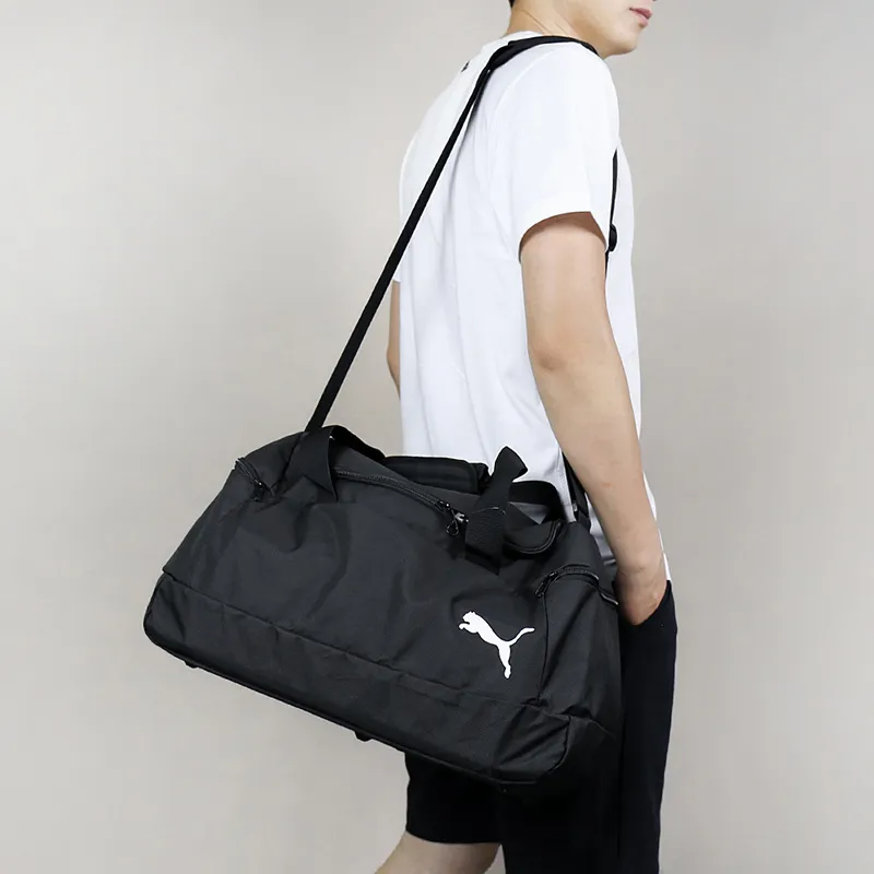 PUMA Artificial Leather Handbag Shoulder Bag Crossbody Bag Gym Bag Regular Unisex Black-5