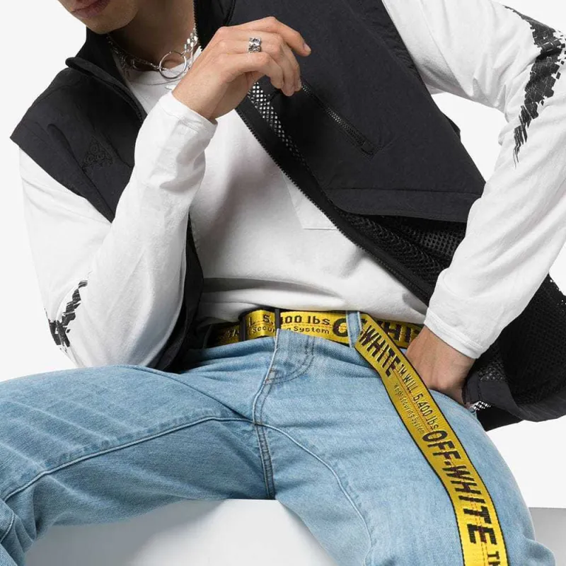 OFF WHITE FW19 Leather Belts Unisex-2