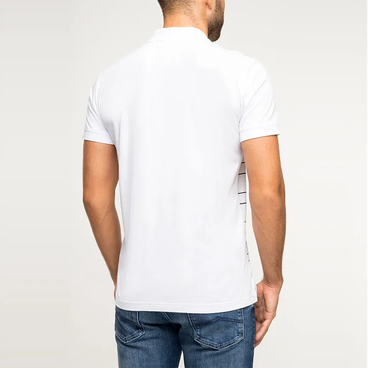 EMPORIO ARMANI EA7 SS19 Polo Shirt Men's White-3
