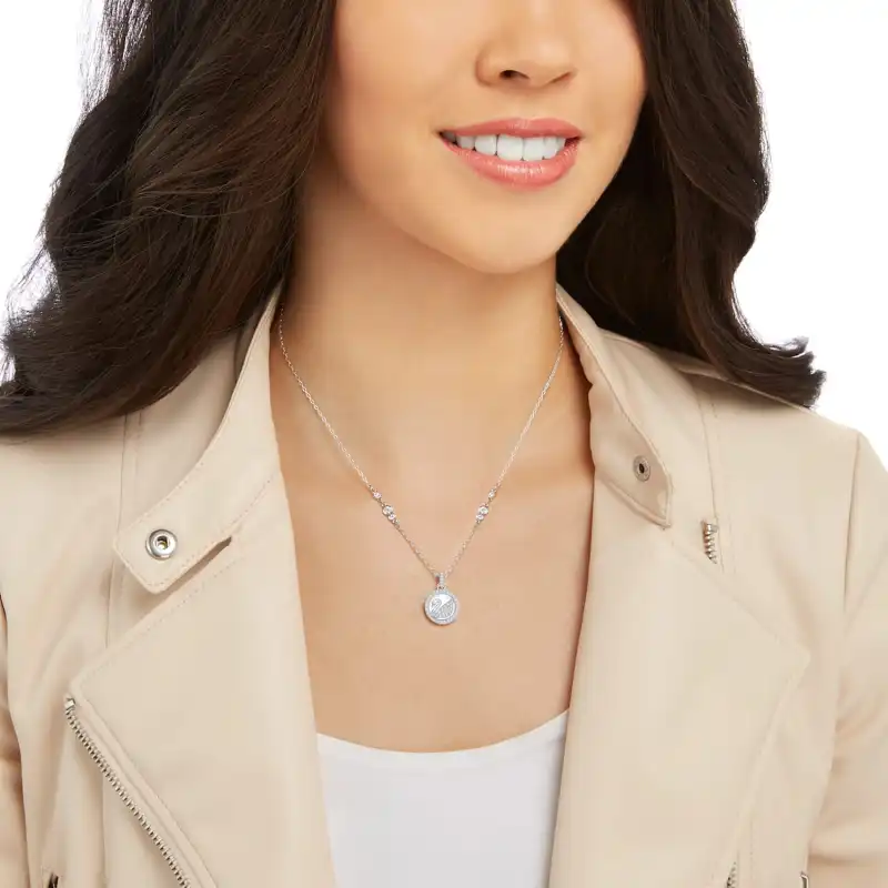 Swarovski Swan Artificial Crystal Necklaces Women's-1