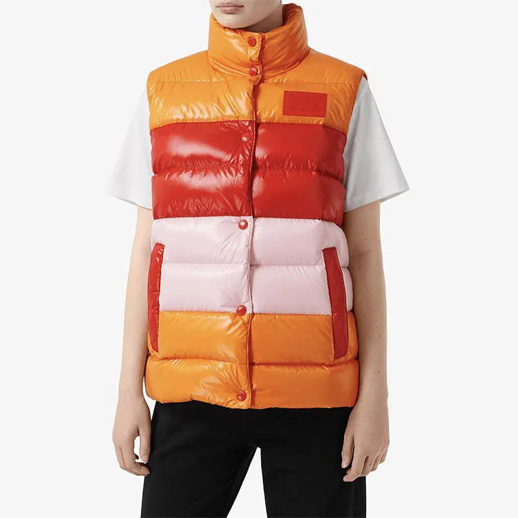 Burberry Down Jackets Women's Orange-4
