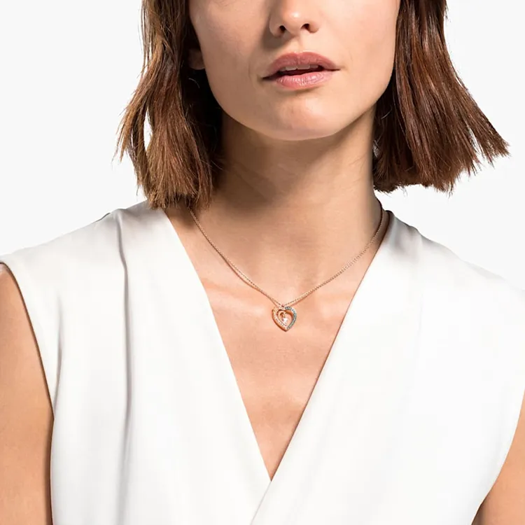 Swarovski STARRY NIGHT Necklaces Women's Blue-5