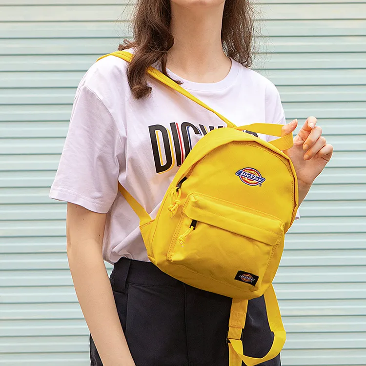Dickies Cotton Backpack Mini Unisex Candy Yellow-5