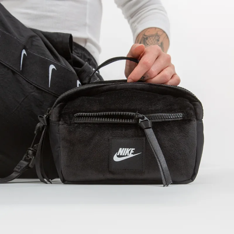 Nike Polyamide Shoulder Bag Crossbody Bag Handbag Regular Unisex Black-4