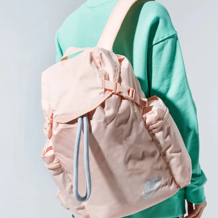 Nike Heritage Polyester Backpack Regular Unisex Light Pink-2