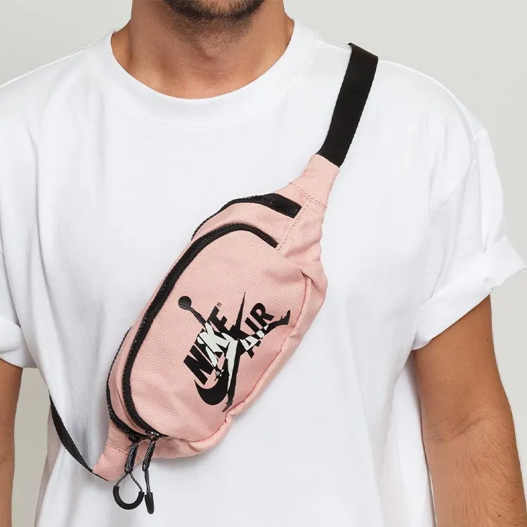 Jordan Polyester Crossbody Bags Fanny Pack Regular Women's Cherry Blossom Pink-4