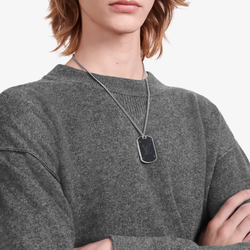 LOUIS VUITTON Metal Necklaces Men's-2