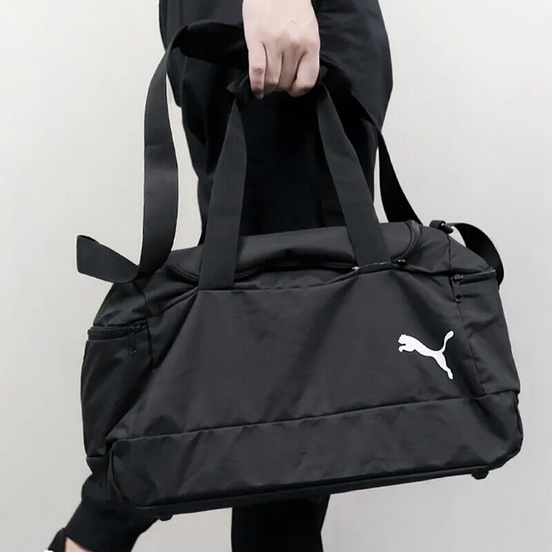 PUMA Artificial Leather Handbag Shoulder Bag Crossbody Bag Gym Bag Regular Unisex Black-3