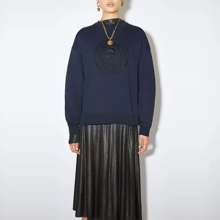 Acne Studios Sweatshirts Women's Marine Blue-1