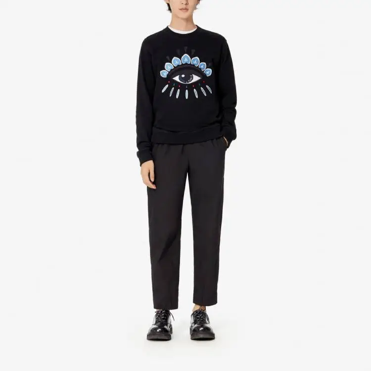 KENZO Sweatshirts Men Black-3