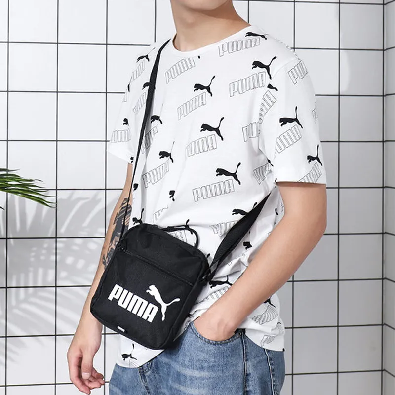 PUMA Polyester Portable Crossbody Bag Shoulder Bag Unisex Black-8