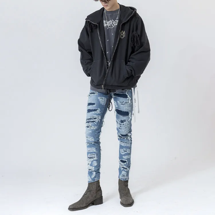 WE11DONE Sweatshirt Unisex Charcoal-4