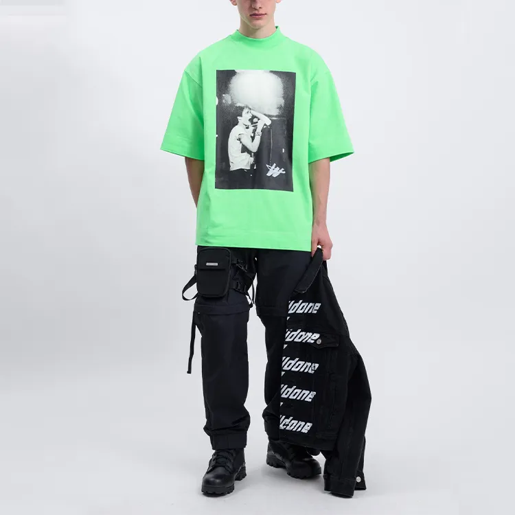WE11DONE T Shirt Unisex Charcoal-4
