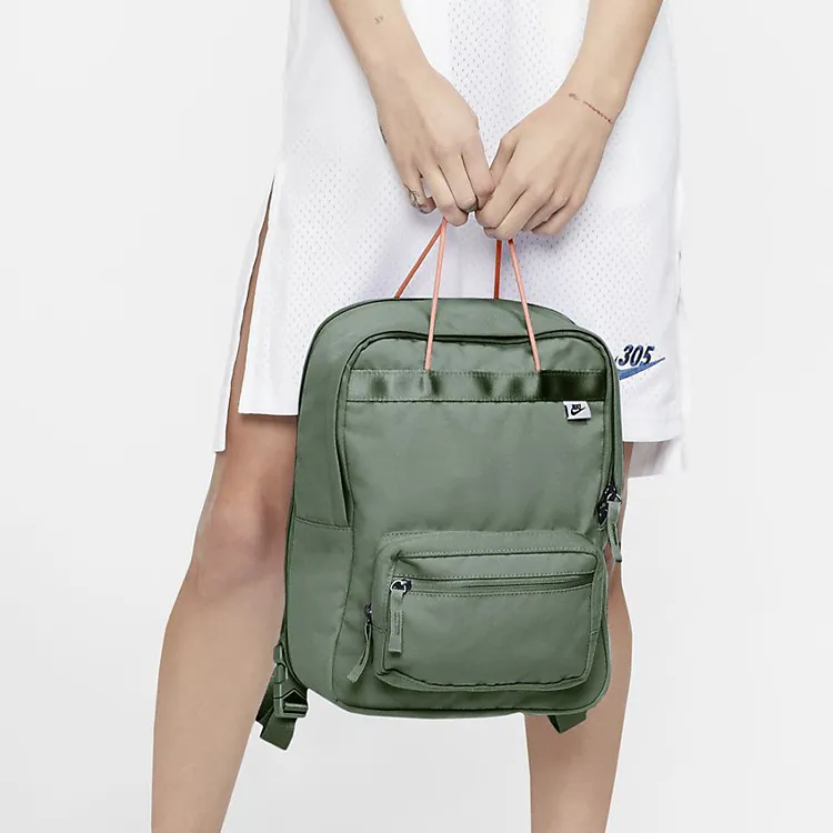 Nike Tanjun Polyester Handbag Backpack Regular Unisex Green-5