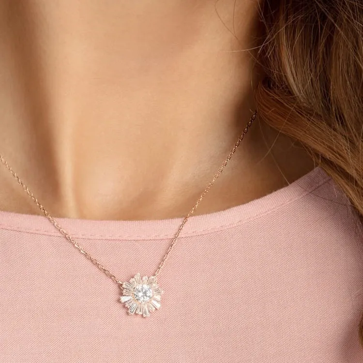 Swarovski Sunshine Necklaces Women's-5