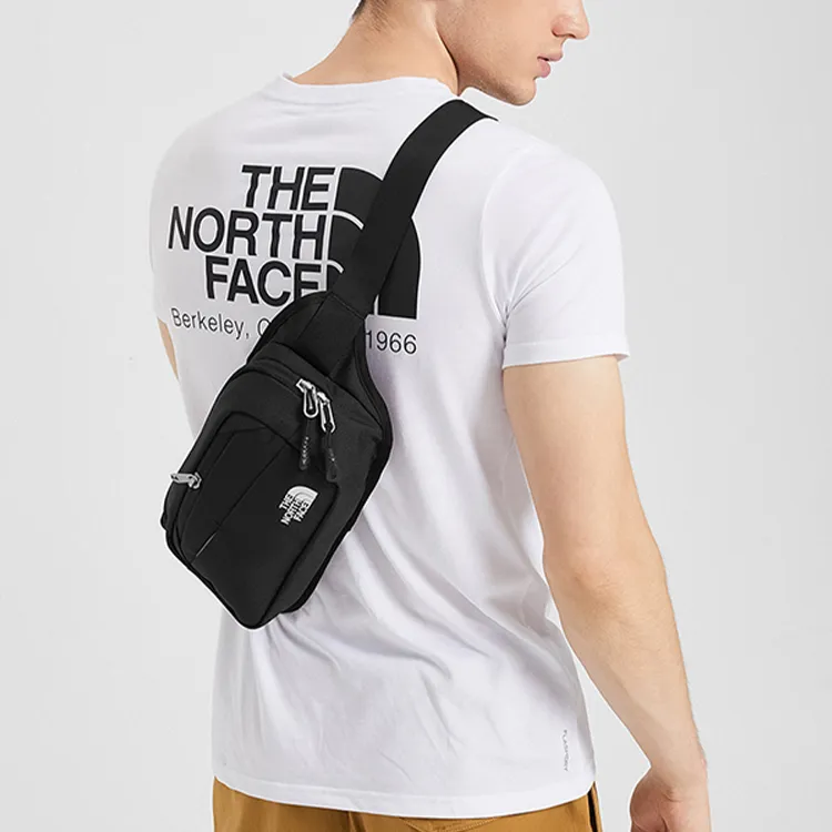 THE NORTH FACE Canvas Bag Fanny Pack Shoulder Bag Crossbody Bag Regular Unisex Black-5
