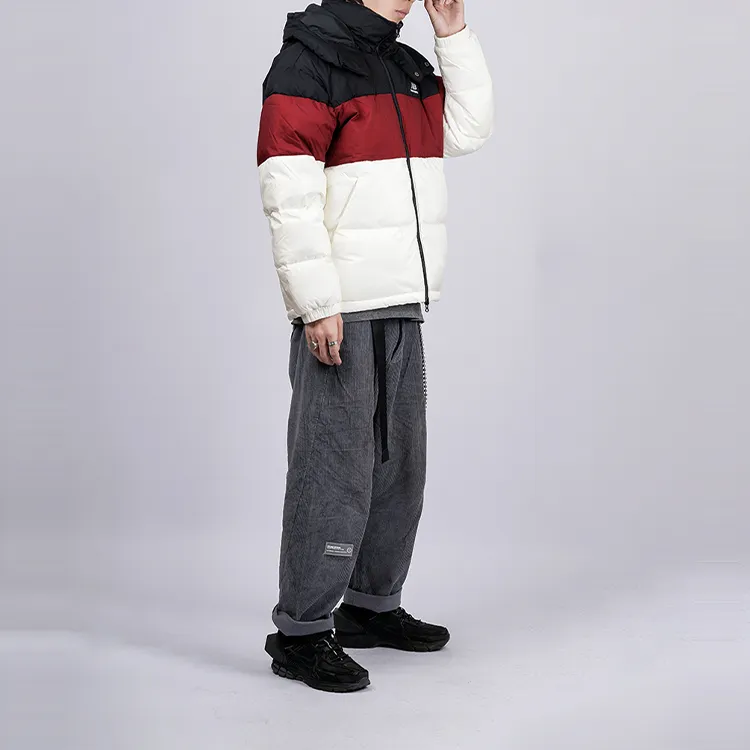 New Balance Down Jackets Unisex Black Red White Multicolor-5