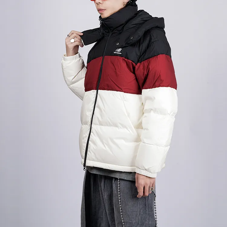 New Balance Down Jackets Unisex Black Red White Multicolor-7