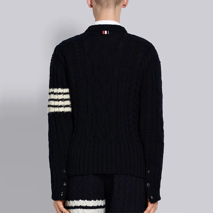 THOM BROWNE Sweaters Men Dark Blue-2