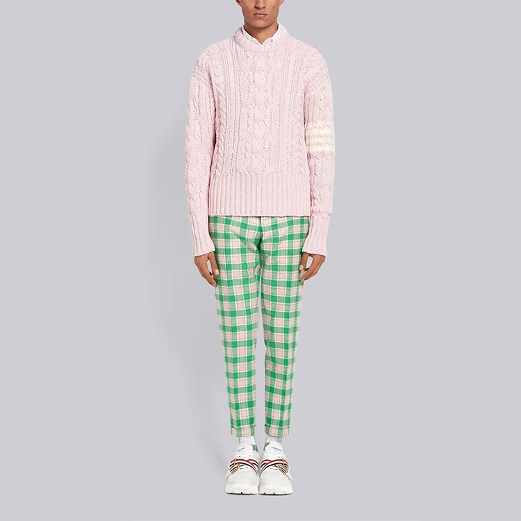 THOM BROWNE Sweaters Men Pink-4