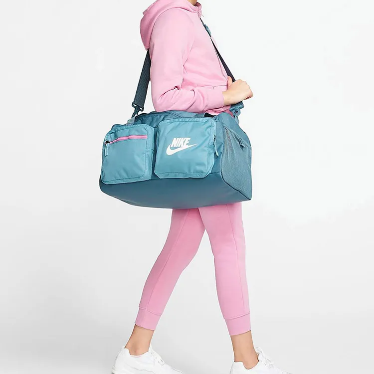 Nike Polyester Handbag Travel Bag Unisex Blue-5