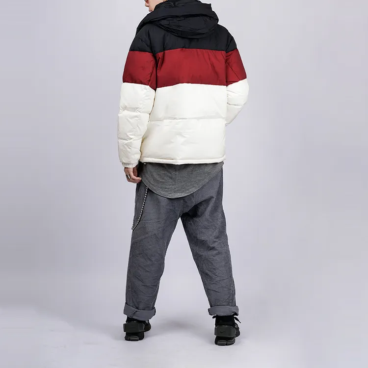 New Balance Down Jackets Unisex Black Red White Multicolor-4