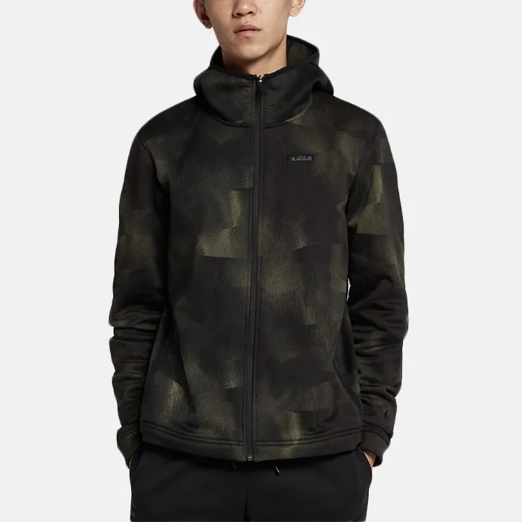 Nike Jackets Men Green Camouflage-2