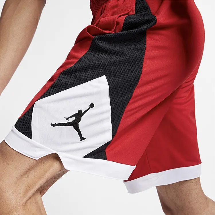 Jordan Basketball Shorts Men's Red-4